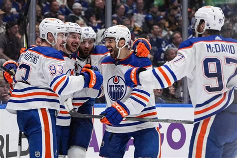 Oilers advance to conference final with Game 5 OT win over .
